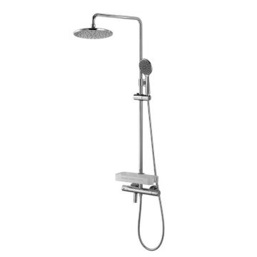 Coloana de dus cu baterie termostatata Lemark Tropic