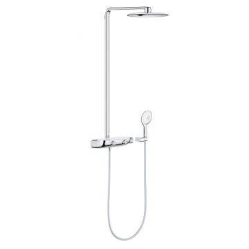 Coloana de dus Grohe Rainshower SmartControl 360 Mono cu baterie termostatata