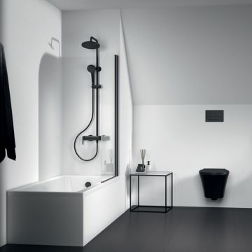 Coloana de dus Ideal Standard Cerafine O negru mat palarie 1 functie
