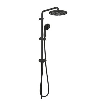 Coloana de dus negru mat Grohe Vitalio Start 250 fara baterie
