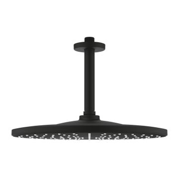 Palarie si brat de dus Grohe Rainshower Mono 310 cu 1 functie negru mat
