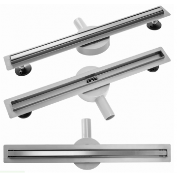 Rigola scurgere dus REA Slim Pro 70 cm Nichel Mat