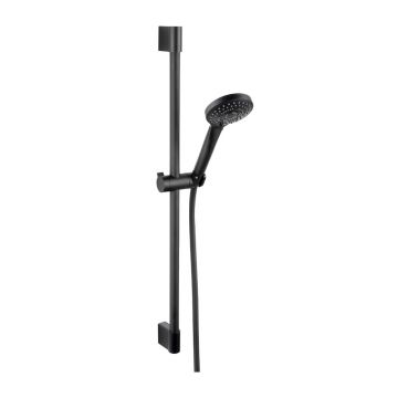 Set de dus cu bara FDesign Inula 3 functii 72 cm negru mat