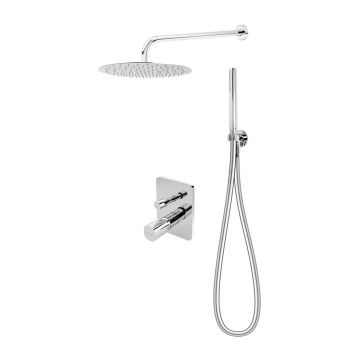 Sistem de dus incastrat FDesign Meandro crom lucios