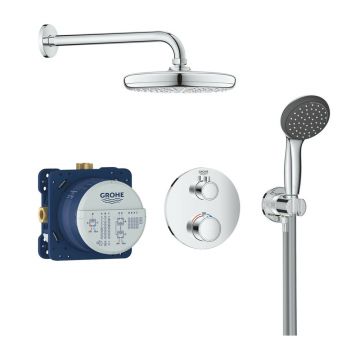 Sistem de dus incastrat Grohe Precision Trend crom lucios