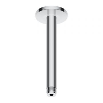 Brat de dus Duravit Shower Round 20cm cu montaj in tavan crom
