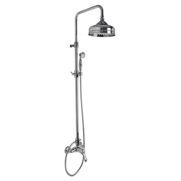 Coloană de duș, FIMA Carlo Frattini, Lamp, cu baterie cadă - duș, crom, F3305/2CR