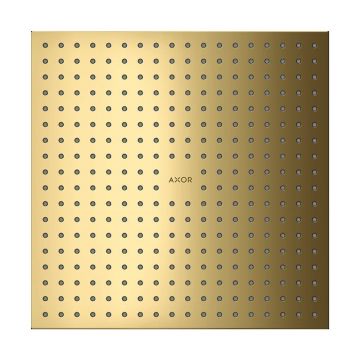 Pălărie de duș, Axor, ShowerSolution, 1 jet, 30 x 30 cm, auriu lucios, 35317990