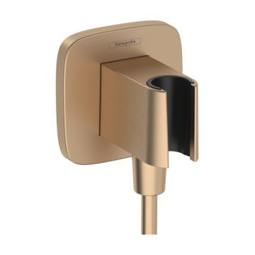 Accesoriu Hansgrohe FixFit Q cu agatatoare de dus  bronz periat