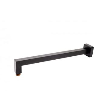 Brat dus fix FDesign Inula 400 mm, rectangular, negru mat