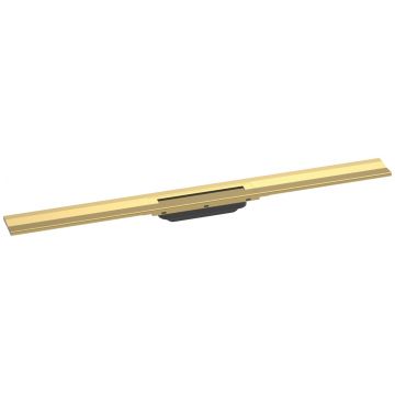 Capac rigola de pardoseala Hansgrohe RainDrain Flex 90cm  montaj la perete  gold optic lustruit
