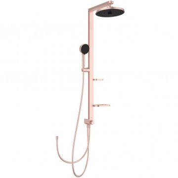 Coloana de dus Ideal Standard Ceraflow Alu+ fara baterie, roz mat - Culoare Roz