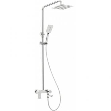 Coloana dus Deante Alpinia cu baterie cada - Culoare Crom