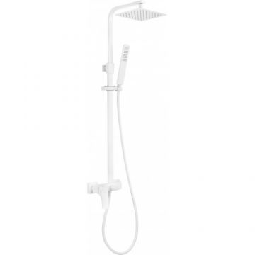 Coloana dus Deante Hiacynt Bianco - Culoare Alb pal