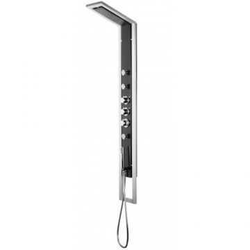 Coloana dus Deante Jaguar cu termostat - Culoare Negru