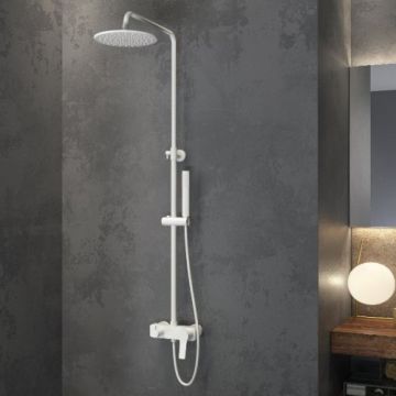 Coloana dus Karag Andare Bianco - Culoare Alb pal