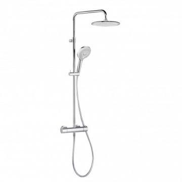 Coloana dus Kludi Freshline, cu termostat - Culoare Crom