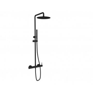 Coloana dus Sanycces Loop, negru mat - Culoare Negru