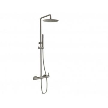 Coloana dus Sanycces Loop, nichel periat - Culoare Gri