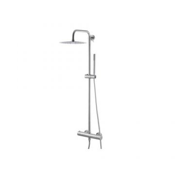 Coloana dus Vema Tiber Steel termostatat, crom - Culoare Crom