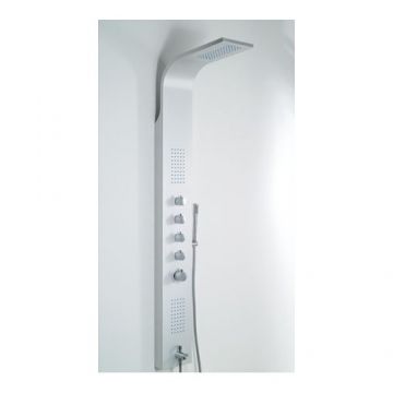Panel dus Mariner cu termostat - Wellis, silver