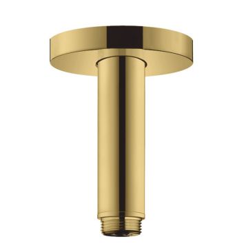 Brat de dus Hansgrohe S cu montare pe tavan  10cm  auriu