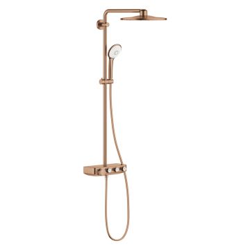 Coloana de dus Grohe Euphoria SmartControl System 310 Duo cu baterie termostatata  brushed warm sunset