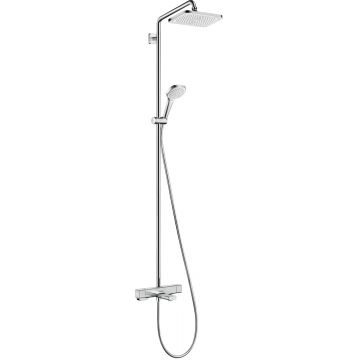 Coloana de dus Hansgrohe Croma E 280 cu baterie de cada termostatata  1 jet