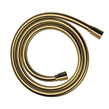 Furtun dus Hansgrohe Isiflex 1.25 m  gold optic lustruit