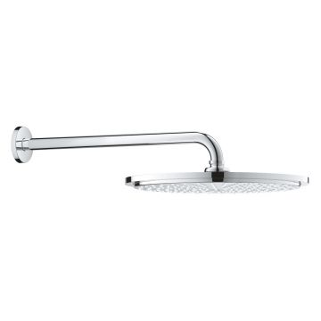 Palarie de dus Grohe Rainshower Cosmopolitan 310 cu brat de dus de perete 38cm  crom