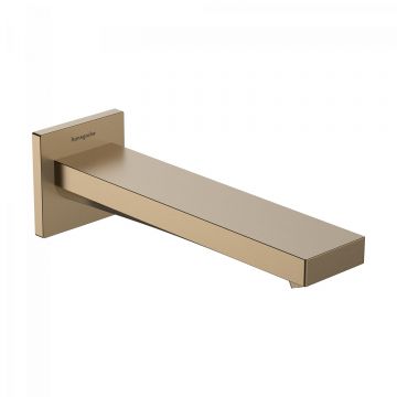 Pipa cada Hansgrohe Tecturis E 19.8cm  bronz periat