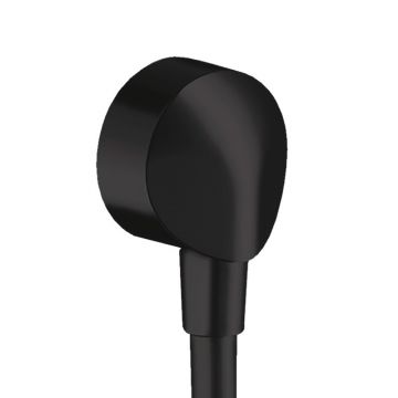 Accesoriu Hansgrohe FixFit E pentru furtun dus  negru periat