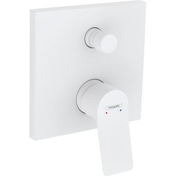 Baterie cada - dus Hansgrohe Vivenis montaj incastrat  necesita corp ingropat  alb mat
