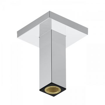 Brat de dus Hansgrohe E de tavan  10cm  crom