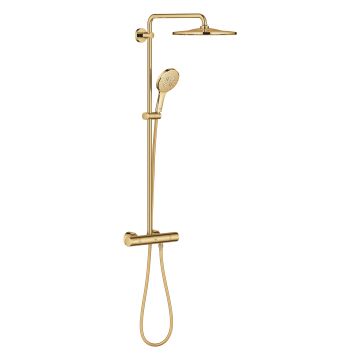 Coloana de dus Grohe Rainshower SmartActive 310 cu baterie termostatata  9 5l/min  cool sunrise