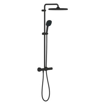 Coloana de dus Grohe Tempesta Cosmopolitan System 250 Cube cu baterie termostatata  101 cm  matte black