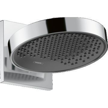 Palarie de dus Hansgrohe Rainfinity 250 1jet EcoSmart cu placa de conectare la perete  crom