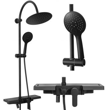 Set de dus cu Rea Vigo, negru mat
