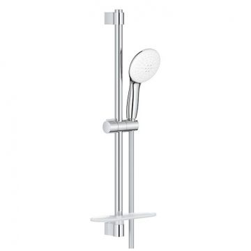 Set de dus Grohe Tempesta 110 II cu para de dus cu doua jeturi  furtun si bara de 60cm  crom