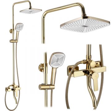 Set de dus Rea Argus, auriu lucios