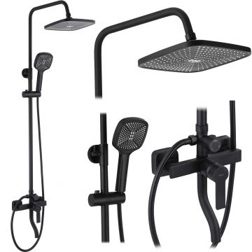 Set de dus Rea Argus, negru mat