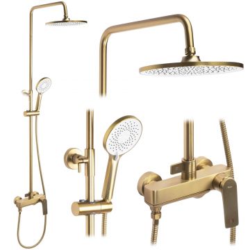 Set de dus Rea Avalon, auriu periat