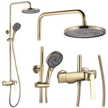 Set de dus Rea Rebel, auriu lucios