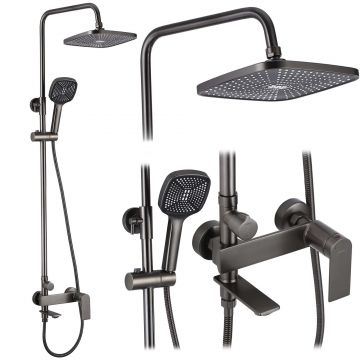 Set de dus Rea Storm 2, gri mat