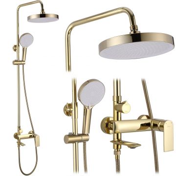 Set de dus Rea Veneta, auriu lucios