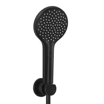 Set duș Kludi DIVE X, pară duș 1 jet, suport și furtun 125 cm, negru mat
