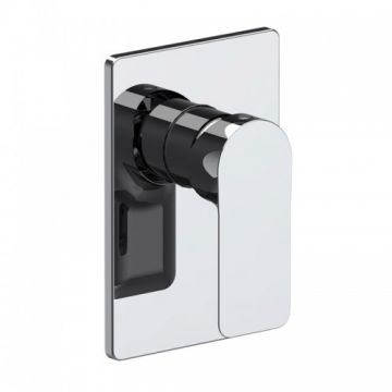 Baterie cada / dus incastrata Daniel Rubinetterie Ambition crom, cu corp incastrat - Culoare Crom