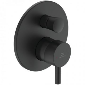 Baterie cada / dus incastrata Ideal Standard Ceraline, negru - Culoare Negru