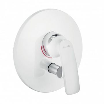 Baterie cada / dus incastrata Kludi Balance, alb - Culoare Alb pal