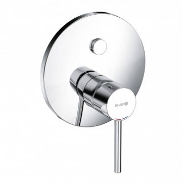 Baterie cada / dus incastrata Kludi Bozz, cu buton comutare - Culoare Crom